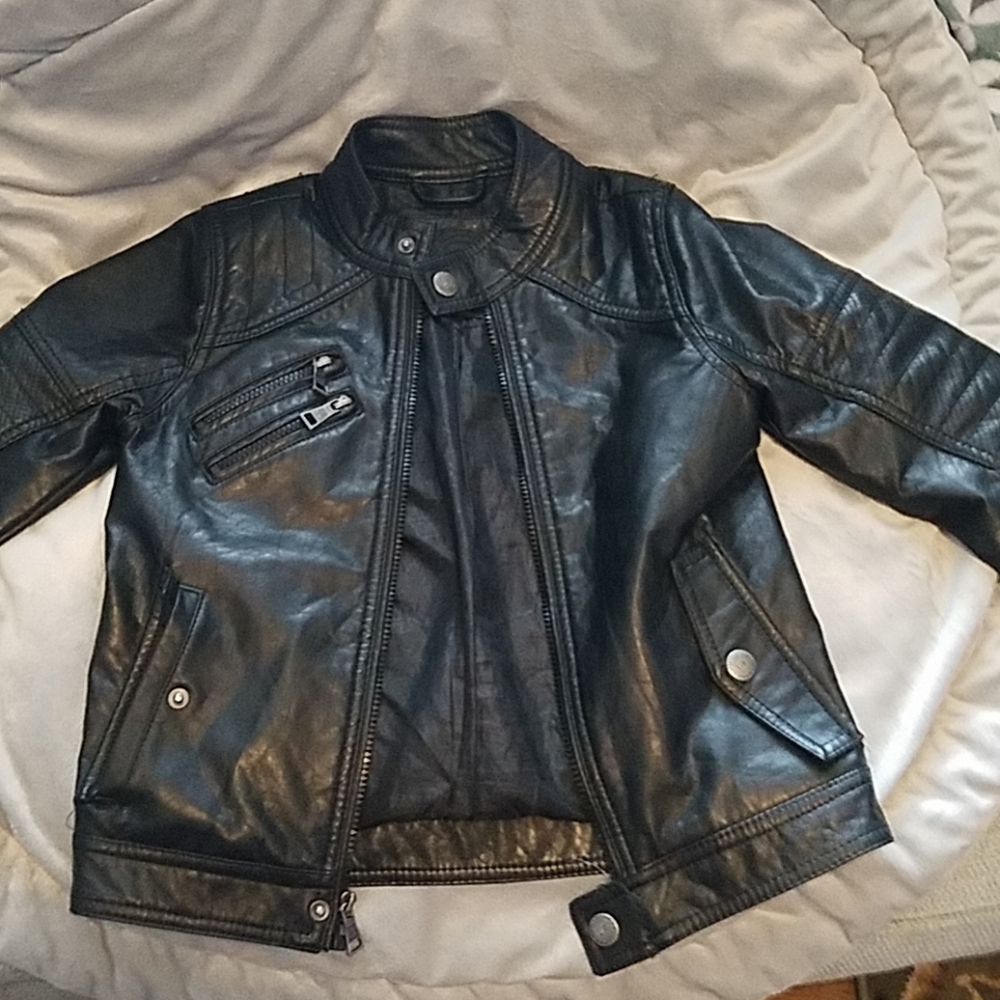 Black faux leather jacket Must have for SPRING